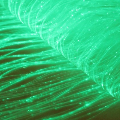 ORGANZA WHITE FABRIC (LUMINOUS FIBER OPTIC FABRIC)